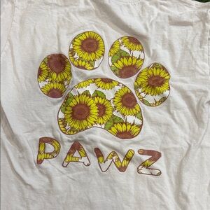 Pawz T-shirt - Sunflowers